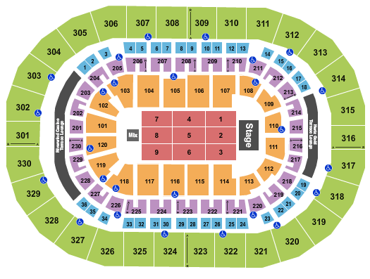 Paycom Center Jeff Dunham Seating Chart